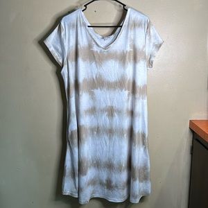 Very Simple lightweight tie dye dress